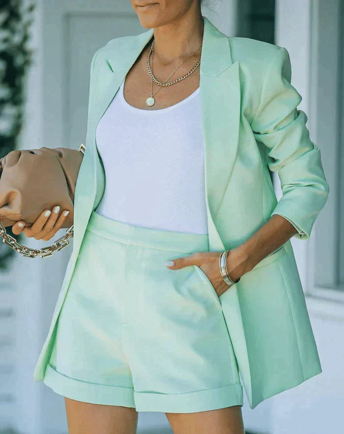 LD | Blazer & Korte Broek Set