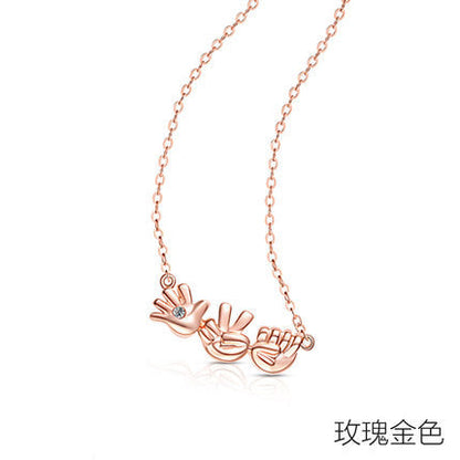 Handgemaakte vintage Ketting