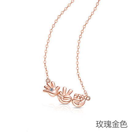 Handgemaakte vintage Ketting