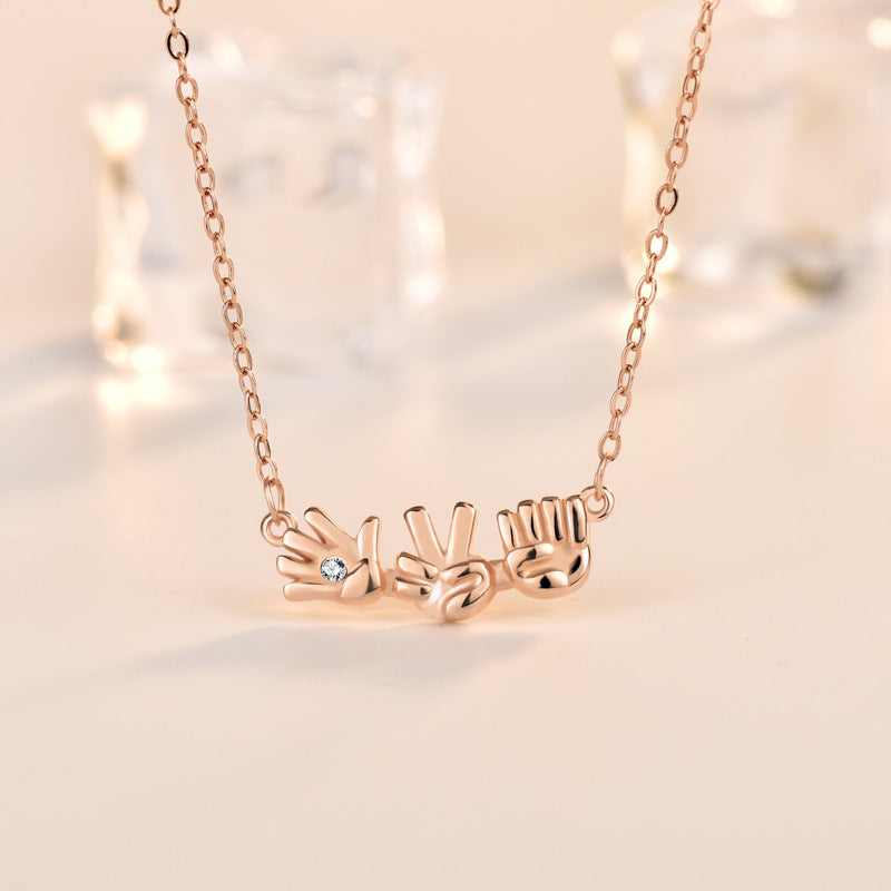 Handgemaakte vintage Ketting