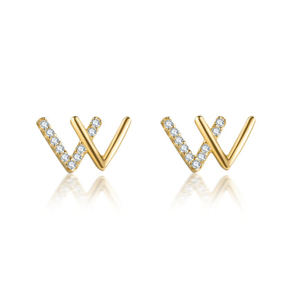 Romantische Zilveren Oorbel voor speciale momenten