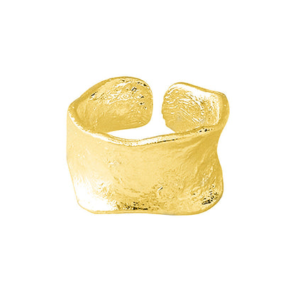 Handgemaakte vintage Gouden Ring