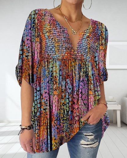 LD | Blouse met V-hals