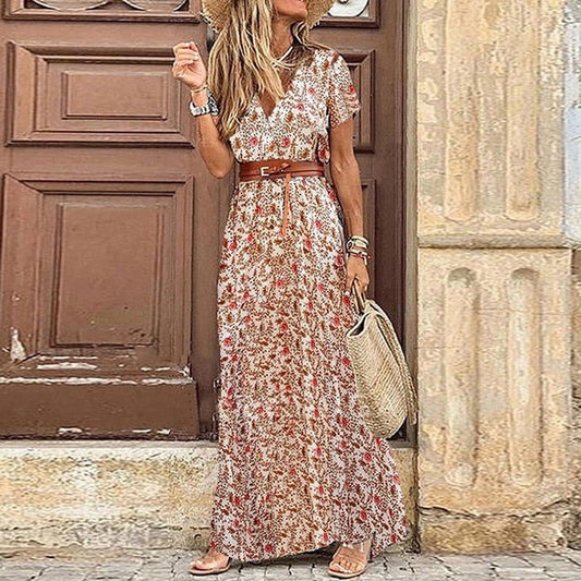 LD | Boho maxi jurk met split