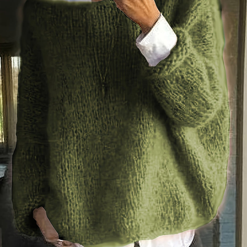 LD | Knusse oversized gebreide trui