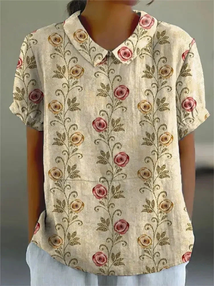 LD | Blouse met bloemenprint voor dames