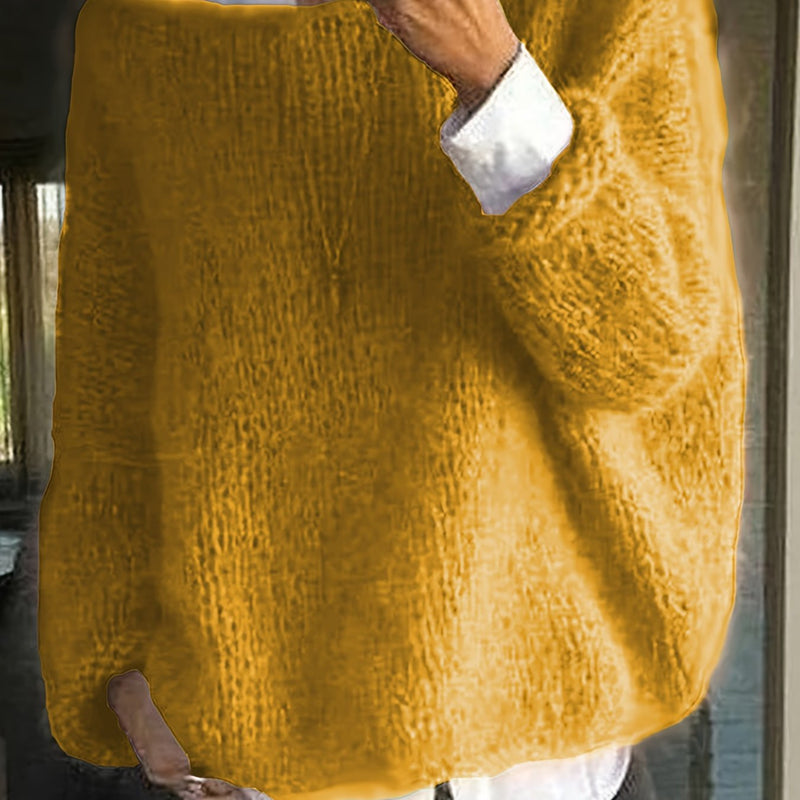 LD | Knusse oversized gebreide trui