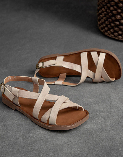 LD | Lichtgewicht leren sandalen