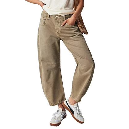 LD | Relaxed taps toelopende cargo jeans