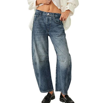 LD | Relaxed taps toelopende cargo jeans