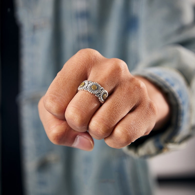 Charmante Zilveren Ring voor elke gelegenheid