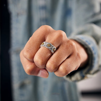 Charmante Zilveren Ring voor elke gelegenheid