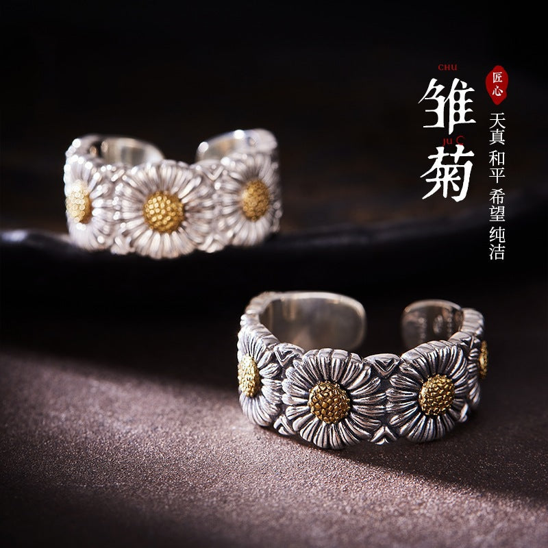 Charmante Zilveren Ring voor elke gelegenheid