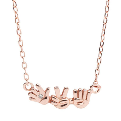 Handgemaakte vintage Ketting