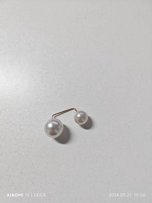 Handgemaakte vintage Parel Sieraad