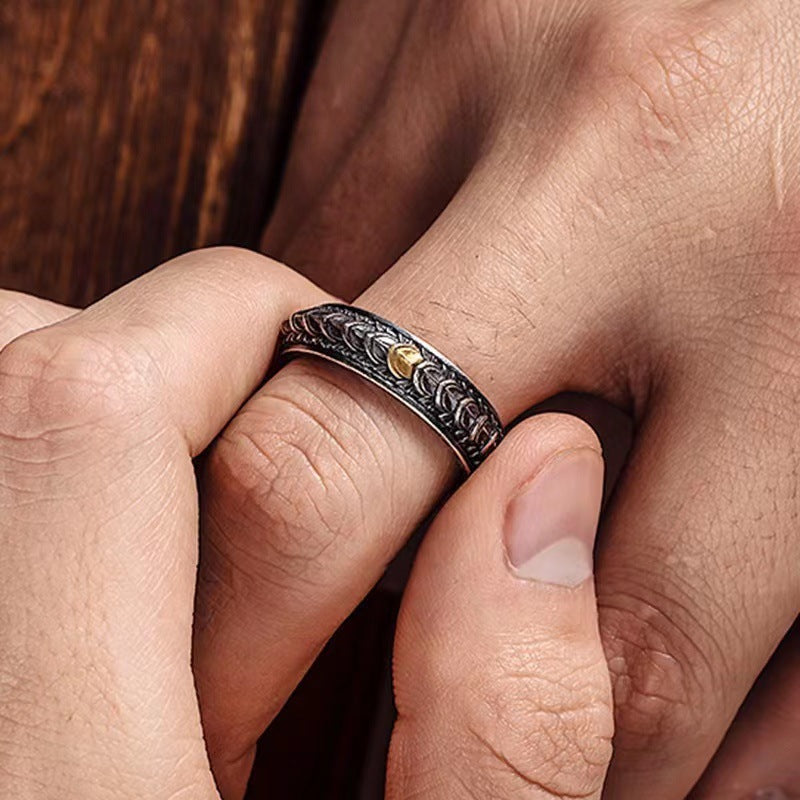 Handgemaakte vintage Ring