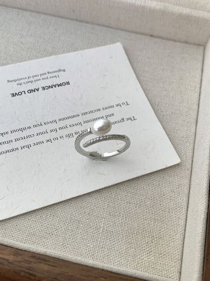 Schitterende Parel Ring voor dagelijks gebruik