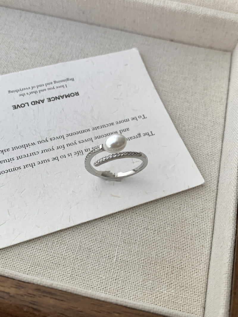 Schitterende Parel Ring voor dagelijks gebruik