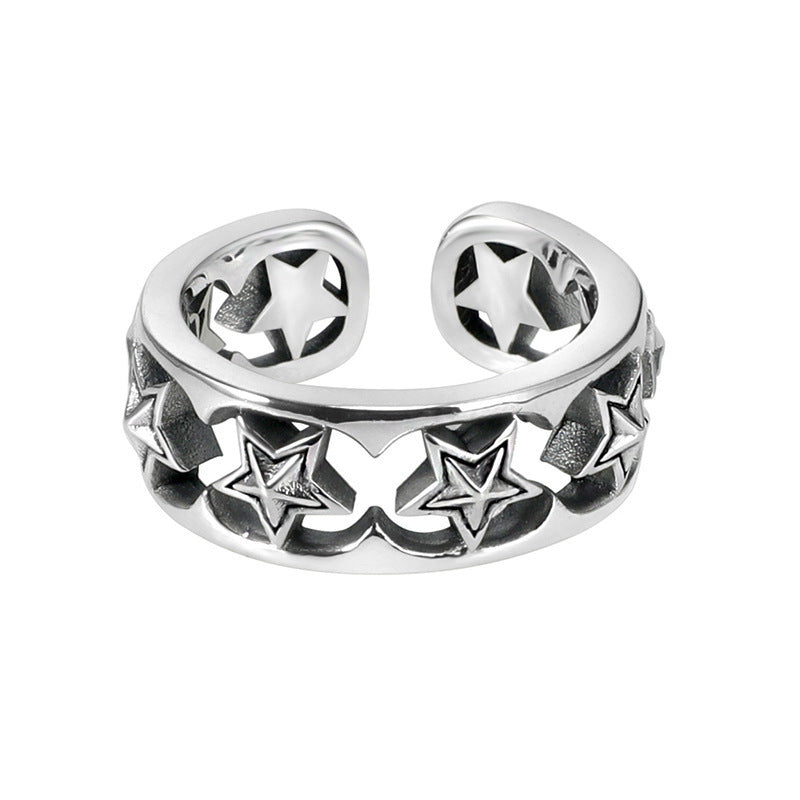 Klassieke Zilveren Ring met tijdloze uitstraling