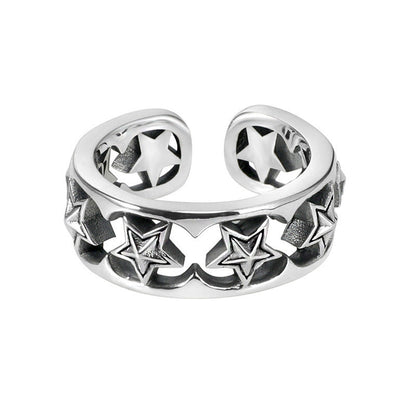 Klassieke Zilveren Ring met tijdloze uitstraling