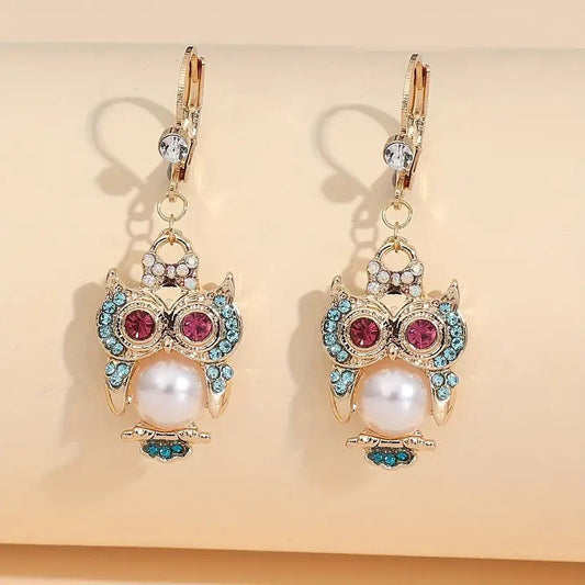 Prachtige Parel Oorbel met unieke stijl