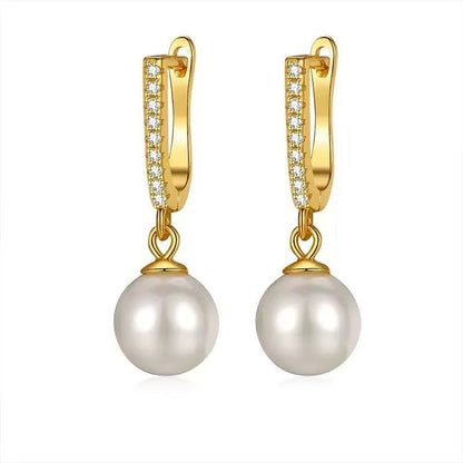 Charmante Parel Oorbel voor elke gelegenheid