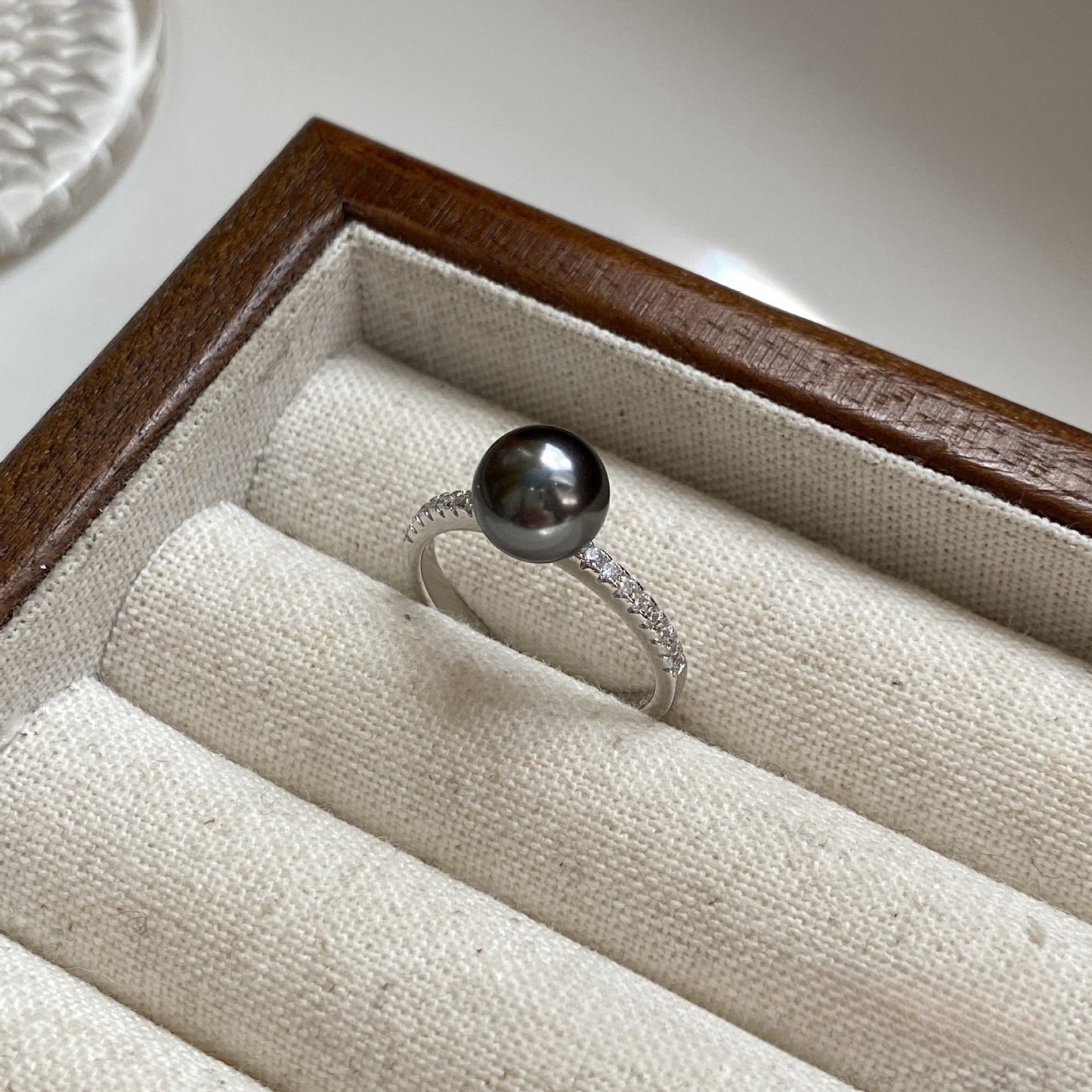 Prachtige Parel Ring met unieke stijl