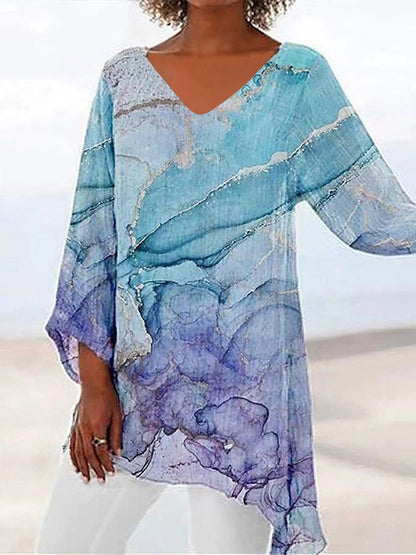 LD Eenvoudige en stijlvolle winterblouse