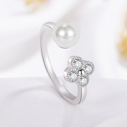 Schitterende Parel Ring voor dagelijks gebruik