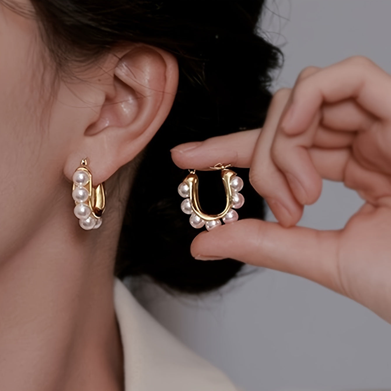 Romantische Parel Oorbel voor speciale momenten