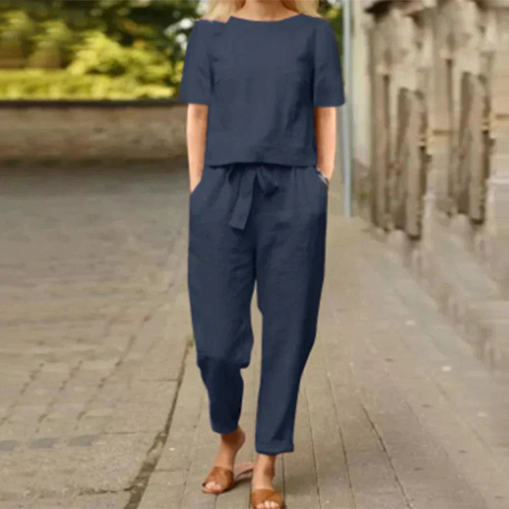 LD | Elegante, kleurrijke 2-delige zomerset