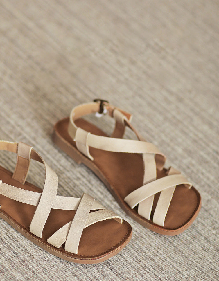 LD | Lichtgewicht leren sandalen