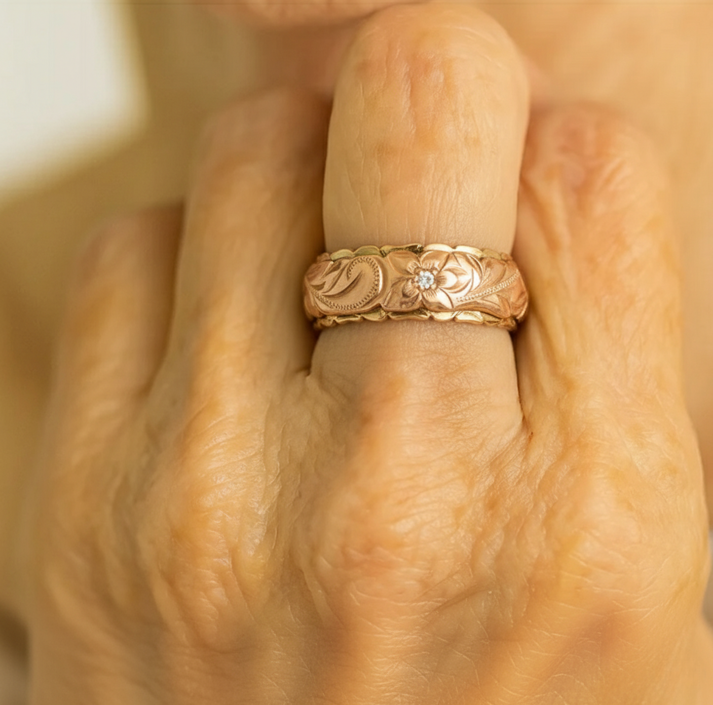 Romantische Gouden Ring voor speciale momenten