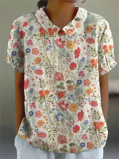 LD | Blouse met bloemenprint voor dames