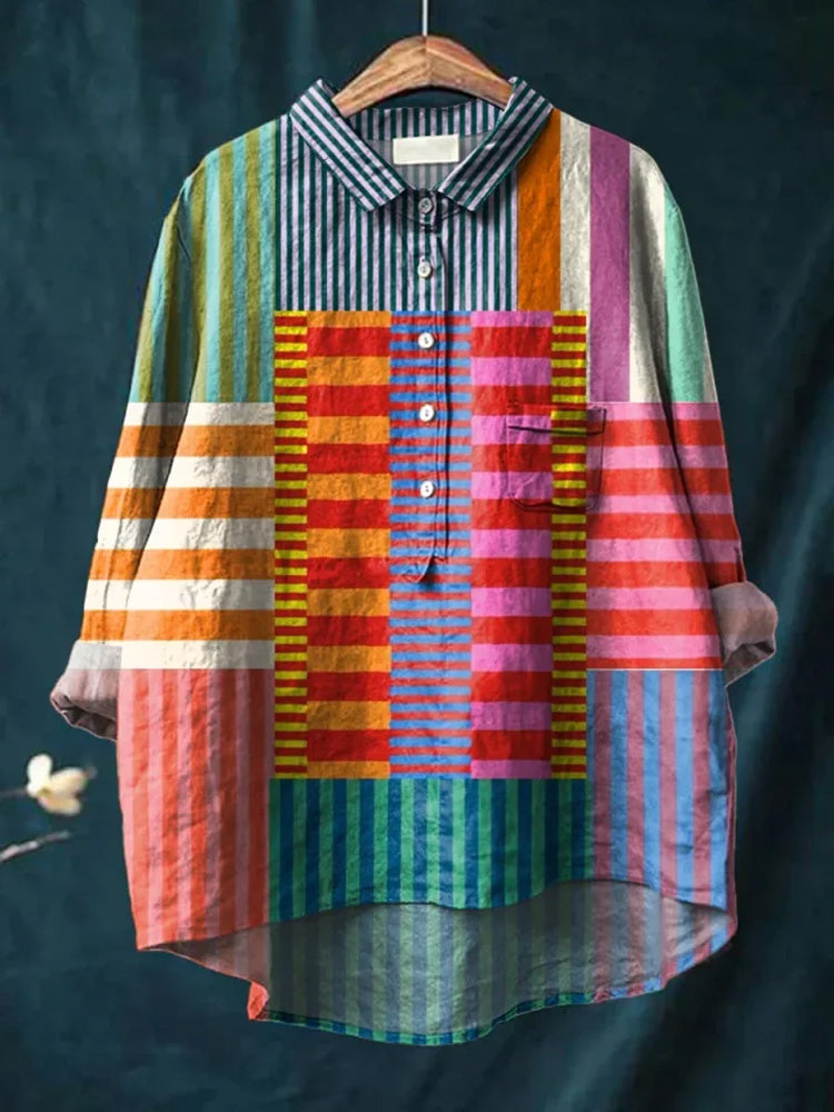 Bluzka w ponadczasowym stylu vintage