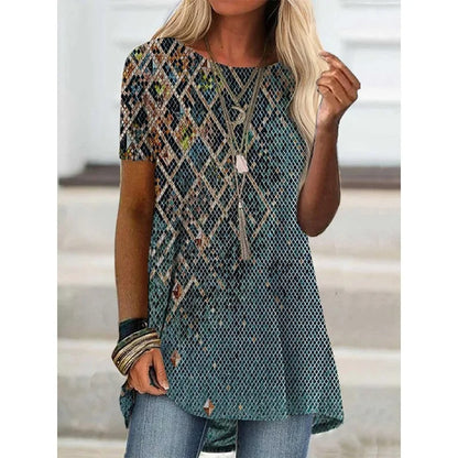 LD | Boho-geïnspireerd shirt met print
